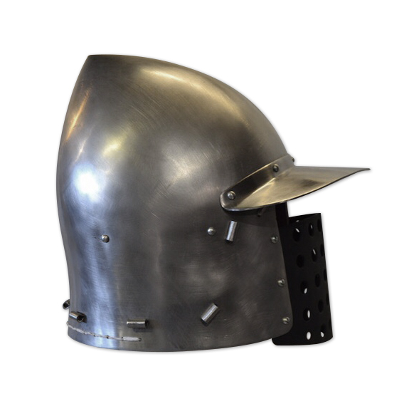 Бацинет с козырьком: эволюция средневекового шлема XIV–XV веков