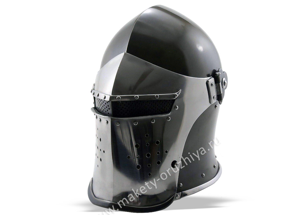 Барбют с забралом: эволюция итальянского шлема в позднем средневековье