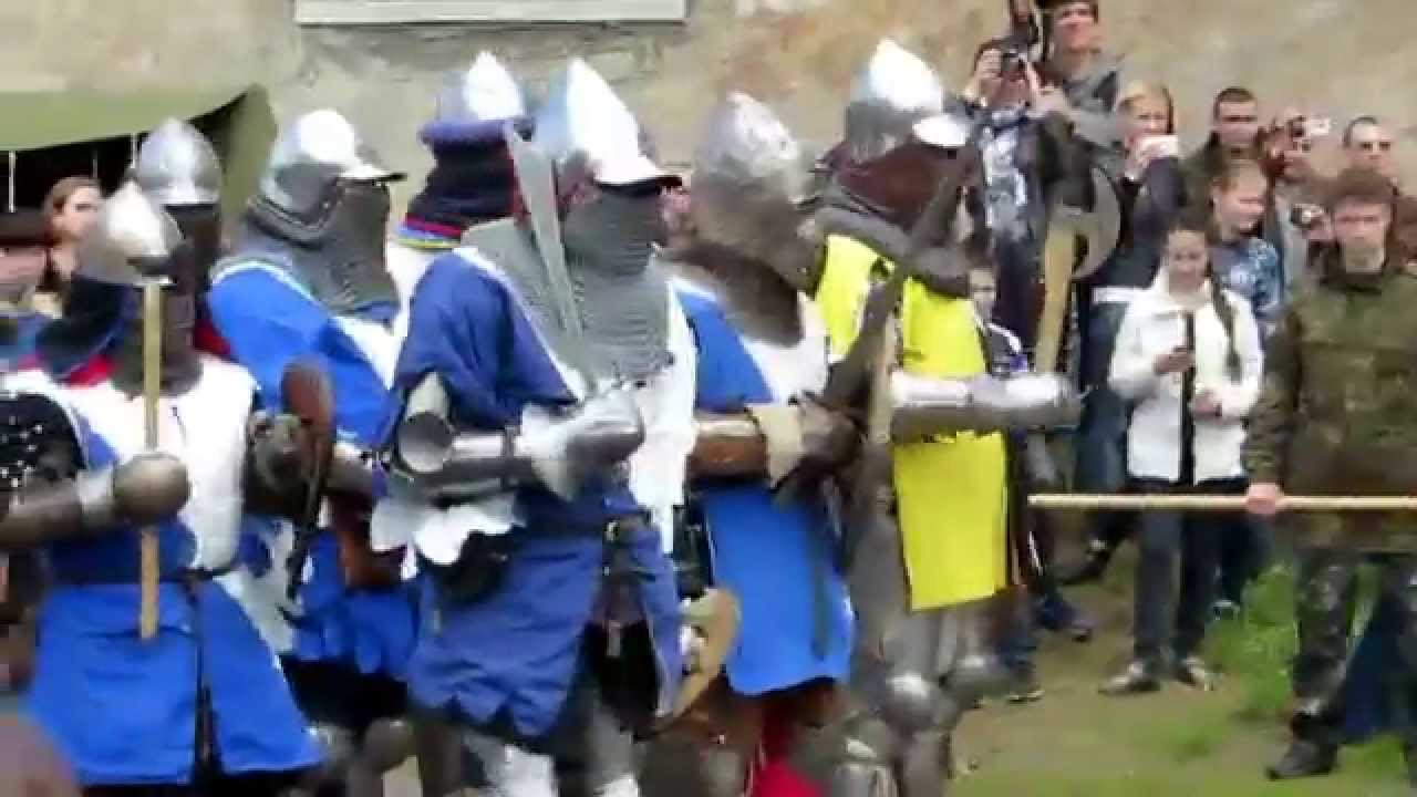 Бугурт: массовый бой рыцарей в историческом средневековом бою