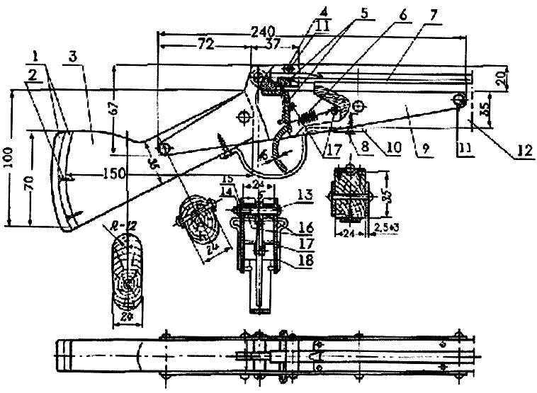 Чертежи средневековых арбалетов: от простых до сложных конструкций