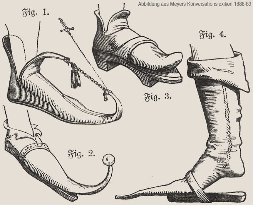 Длинный узкий носок: функциональность и символизм в рыцарском доспехе