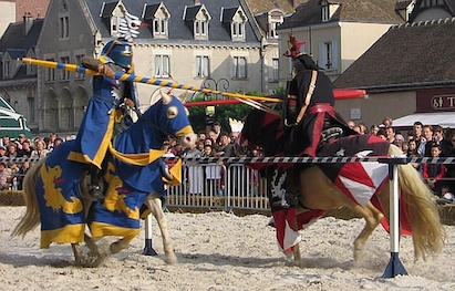 Конный рыцарский турнир: от боевой подготовки до зрелища эпохи