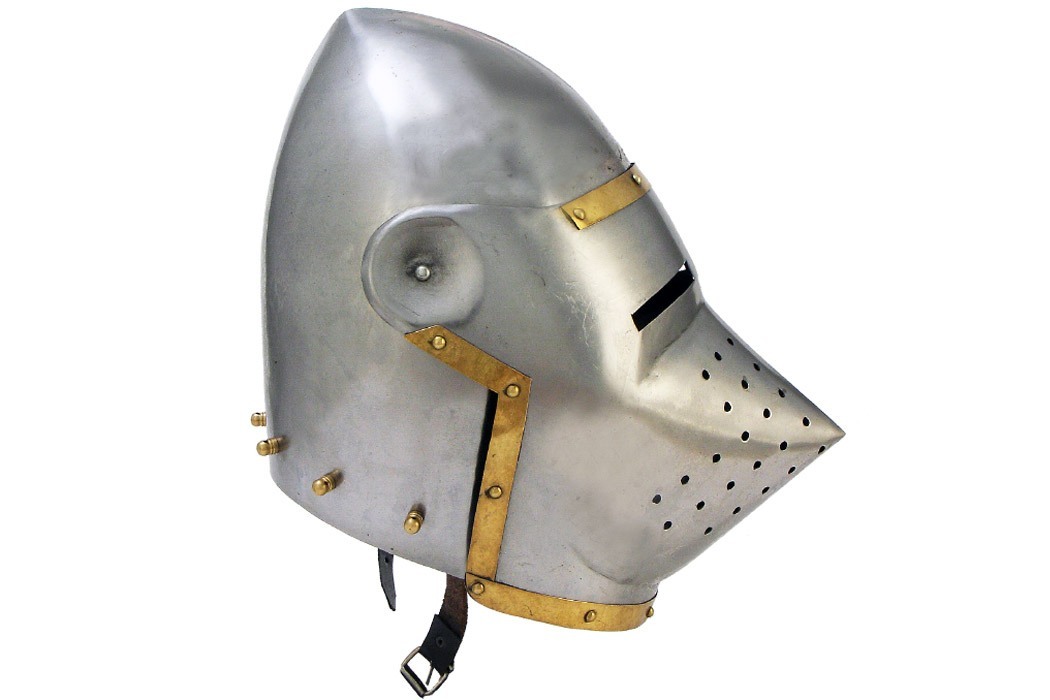 Немецкий бацинет: шлем эпохи расцвета рыцарства