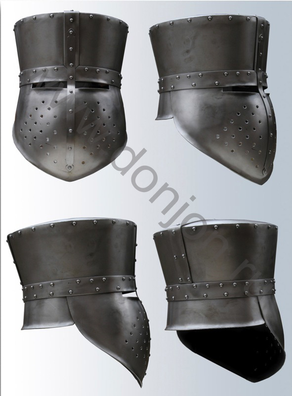 Потхельм: эволюция и роль в средневековом вооружении