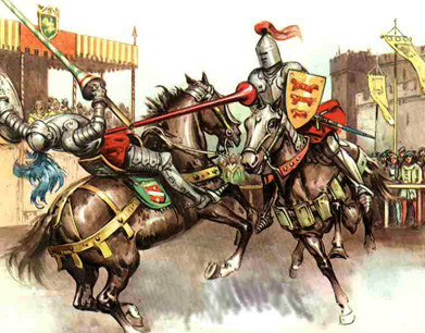 Рыцарский турнир копьями: искусство конного поединка в Средневековье