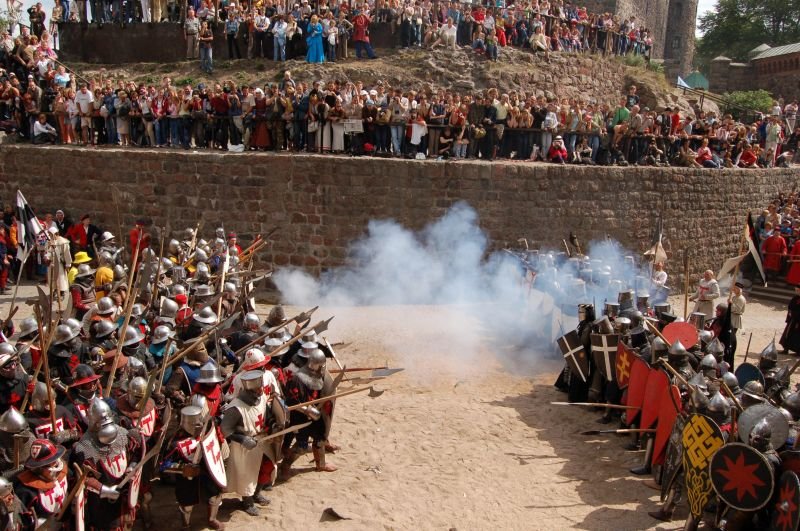 Рыцарский турнир в Выборге: возрождение средневековых традиций на русской земле