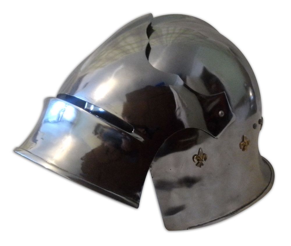 Салад с забралом: вершина эволюции средневекового шлема