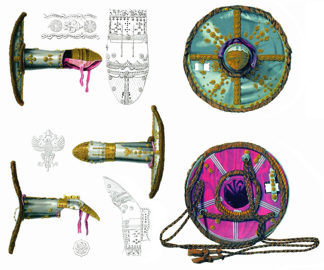 Тарч: европейский щит для конного и пешего боя