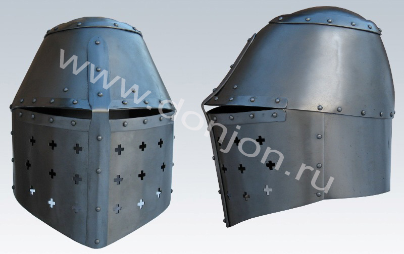 Топхельм: Вес и конструкция великого шлема в историческом средневековом бою