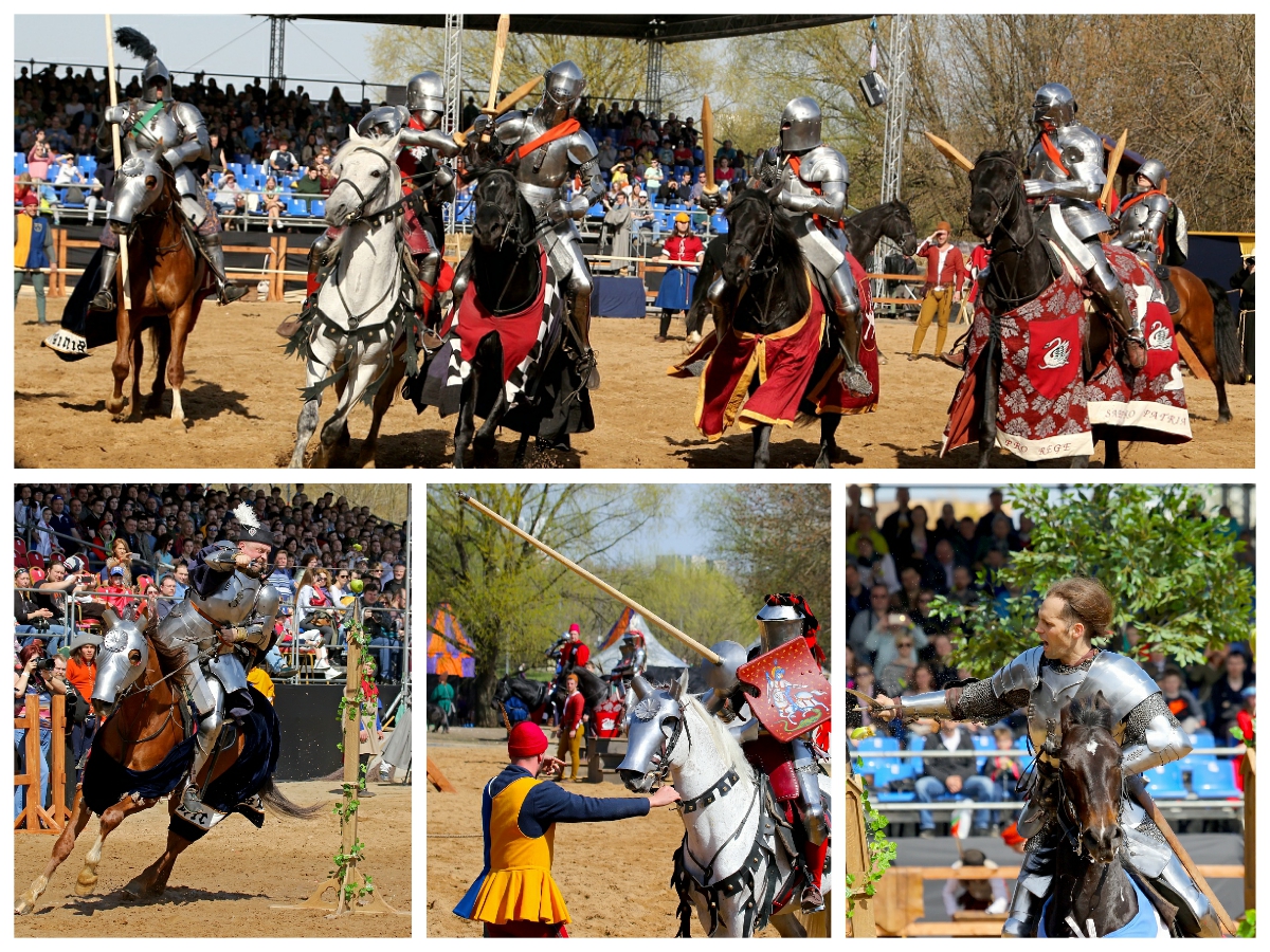 Участники рыцарского турнира: от рыцарей до оруженосцев